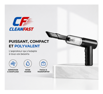 Aspirateur Portable Sans Fil – Voiture & Maison