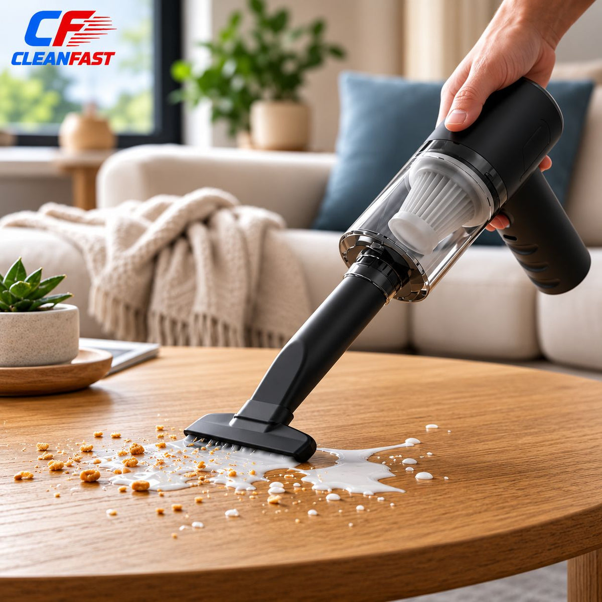 Aspirateur Portable Sans Fil – Voiture & Maison